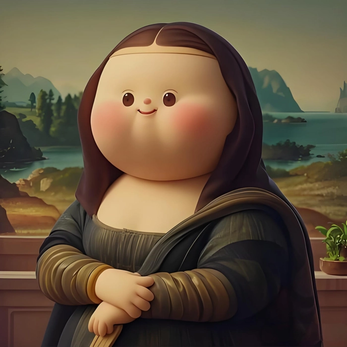 Monalisa chế hài hước lan truyền