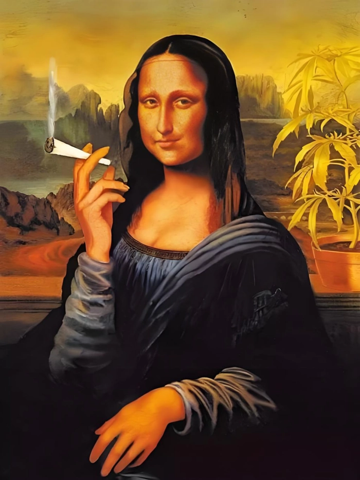 Monalisa chế troll bạn bè hài hước