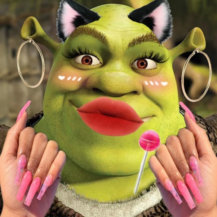 Shrek meme lan truyền