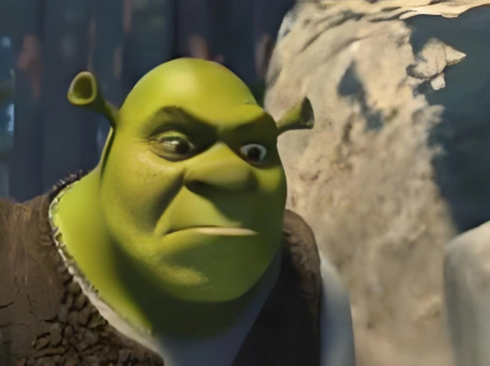 Shrek quái vật xanh meme chế