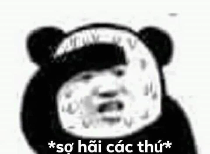 Sợ hãi các thứ meme sáng tạo