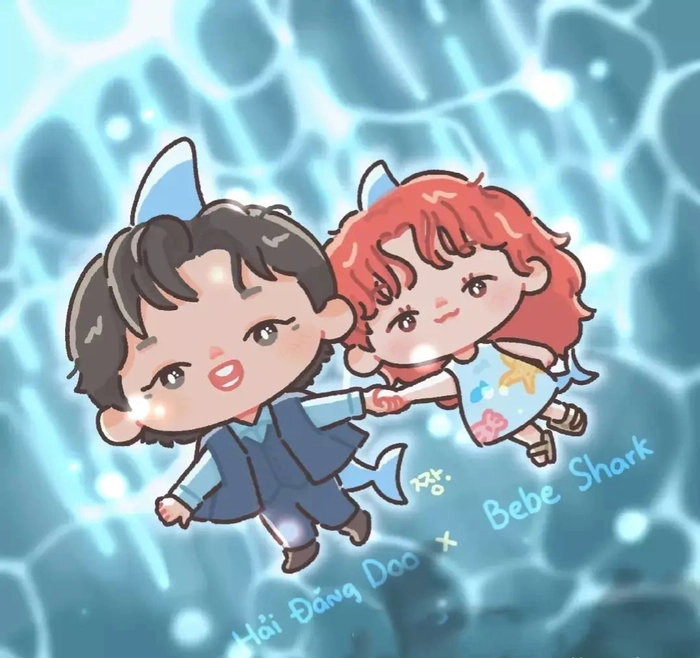 Sưu tầm ảnh Hải Đăng Doo dễ thương chibi xinh xắn