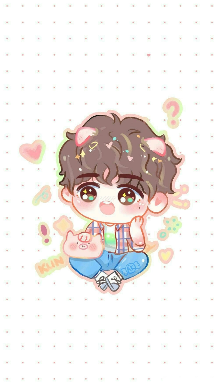 Thái Từ Khôn chibi cute và đáng yêu
