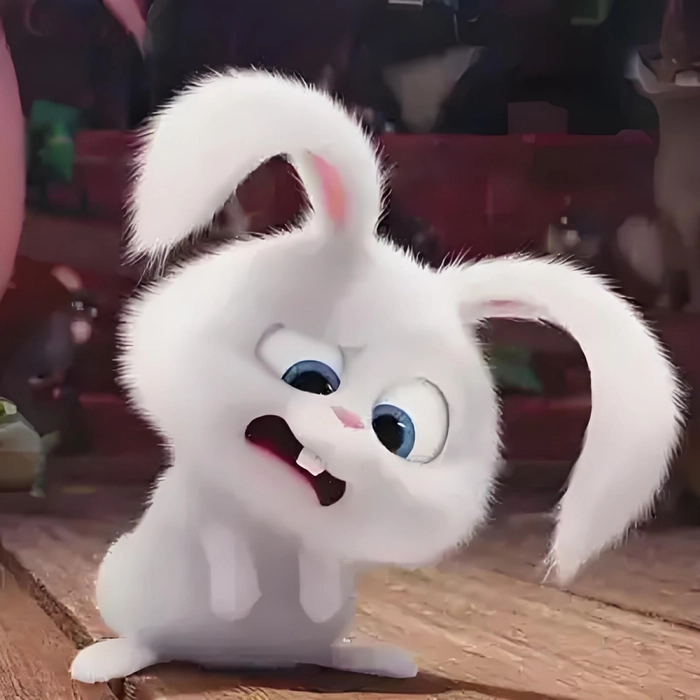Thỏ Snowball meme hài hước