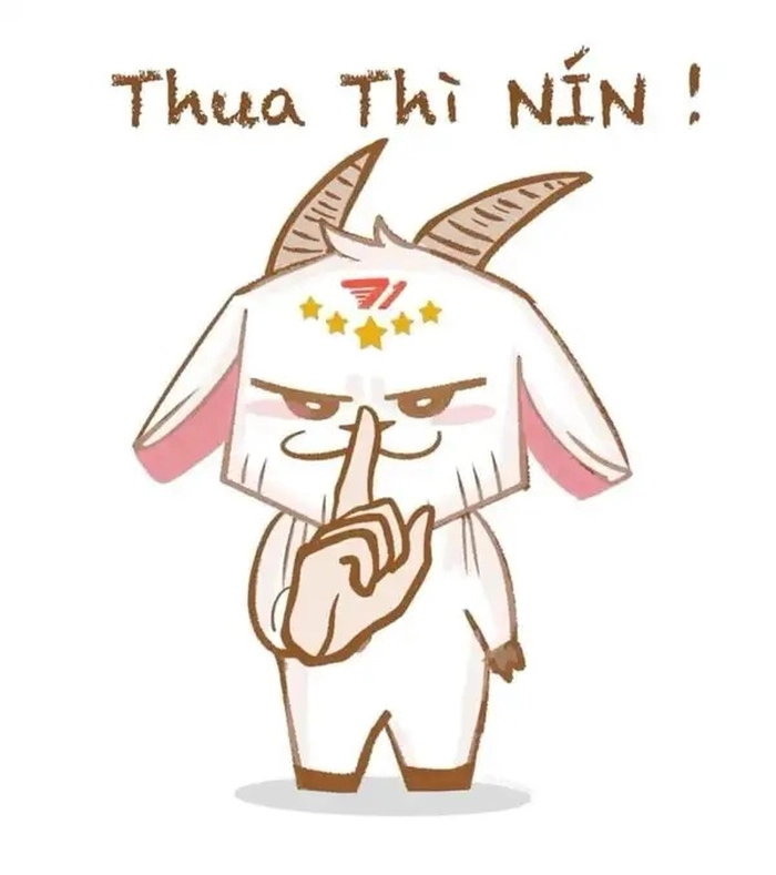 Thua thì nín meme chế hài độc đáo