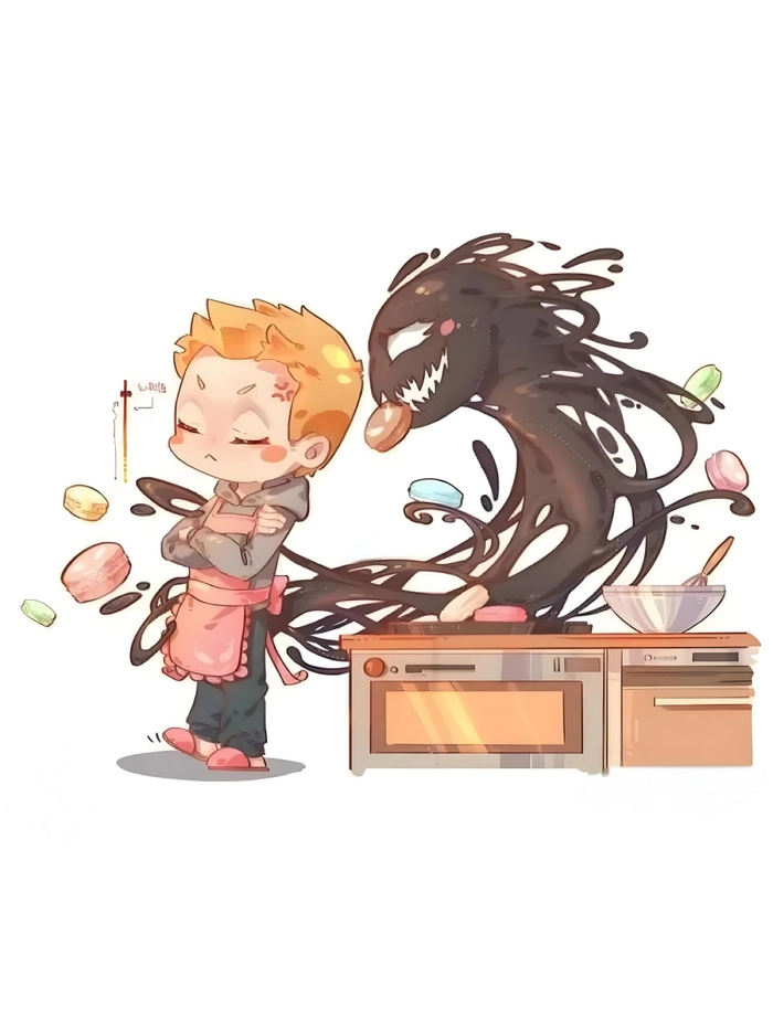 Venom chibi cute dễ thương